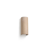 Faro Otton lang & rund - Wandleuchte - 12,5 x 14,8 x 37 cm - Jute