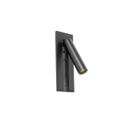 Faro Gabo – bettlampe mit USB-Anschluss – 8 x 18,5 x 6,9 cm – 4,5W LED inkl. – mattschwarz
