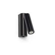 Faro Rob - Wandleuchte - 3,5 x 15,5 x 11 cm - 3W LED inkl. - schwarz
