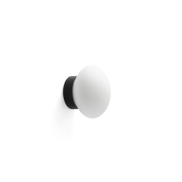 Faro Nubo 120 - Wandleuchte - Ø 12 x 9 cm - 7,8W dimmbare LED inkl - IP44 - mattschwarz und weiß