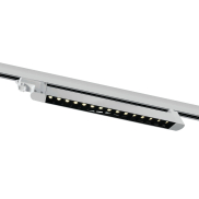 ONE Light Adjustable LED Linear Track Light - Stromschienenstrahler - 3-Phasen-Schienensystem - 48 x 3,3 x 4,5 cm - 15 x 1W LED inkl. - weiß
