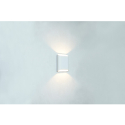 Artdelight Diaz Small - Wandleuchte - 4 x 10 x 15 cm - 2 x 3W LED inkl. - IP54 - weiß
