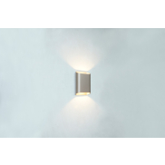Artdelight Diaz Small - Wandleuchte - 4 x 10 x 15 cm - 2 x 3W LED inkl. - IP54 - champagner