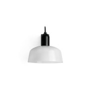 Faro Tatawin - Wandleuchte - 18,4 x 14 x 15,5 cm - Schwarz/Milchglas