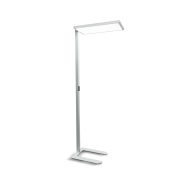 ONE Light Office Floor Stand Range - Stehleuchte - 200 cm - 60W dimmbare LED inkl - weiß