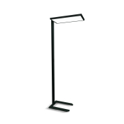 ONE Light Office Floor Stand Range - Stehleuchte - 200 cm - 60W dimmbare LED inkl. - schwarz