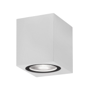 Nova Luce Nero - Außenwandleuchte - 6,7 x 8 x 8 cm - IP54 - weiß