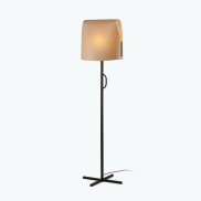 Faro Luang - Stehleuchte - 42 x 30 x 153 cm - karamell/schwarz