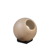 ETH Orb Saturn - tischleuchte - Ø 25 x 31 cm - schwarz und taupe