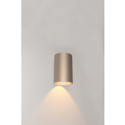 Artdelight Brody - Wandleuchte - Ø 7,2 x 11 cm - 4W LED inkl. - IP54 - champagner