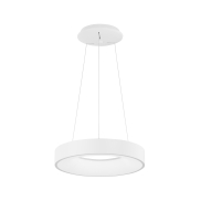 Nova Luce Rando Thin - Hängeleuchte - Ø 38 x 120 cm - 30W dimmbare LED inkl. - sandweiß