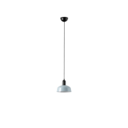 Faro Tatawin S - Pendelleuchte - Ø 18,4 x 208,1 cm - schwarz satiniert und grau-blau glänzend