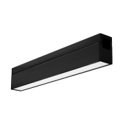 Nova Luce Versus - Lichtpunkt Magnetschienensystem - 25 x 2,6 x 4,4 cm - 10W LED inkl. - schwarz