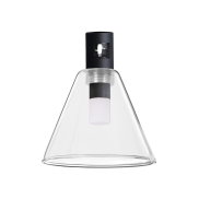 Nova Luce Cocktail - Lichtpunkt Magnetschienensystem - 12 x 14 cm - 5W LED inkl. - schwarz