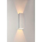 Artdelight Vegas - Wandleuchte - 8 x 8 x 25 cm - 2 x 4W dimmbare LED inkl. - IP65 - weiß