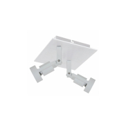 Artdelight Tech - Aufbaustrahler 2L - 18 x 18 x 18,5 cm - weiß