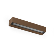 Faro Doro - Wandleuchte - 38 x 7,5 x 5,8 cm - 20W LED inkl. - IP65 - braun