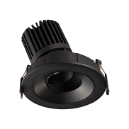 VK Lighting Chonefto - Einbaustrahler - Ø 115 mm, 105 mm Einbaumaß - 12W LED inkl. - schwarz