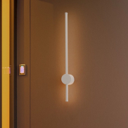 Nova Luce Ridge - Außenwandleuchte - 1,6 x 65 cm - 12W LED inkl. - IP65 - Sand Weiß