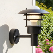 Nordlux Lønstrup - Außenwandleuchte - 22 x 26,5 cm - IP44 - schwarz