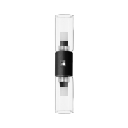 Nova Luce Gru - Lichtpunkt Magnetschienensystem - Ø 5 x 27 cm - 8W LED inkl. - schwarz