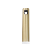 Nova Luce Bar - Lichtpunkt Magnetschienensystem - Ø 3 x 14,9 cm - 5W LED inkl. - Messing satiniert