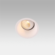 Faro Fox Orientable - Einbaustrahler - Ø 50 mm, Ø 45 mm Einbaugröße - 3-5W dimmbare LED inkl. - mattweiß
