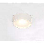 Artdelight Orlando - Deckenleuchte - Ø 14 x 5 cm - 10W dimmbare LED inkl. - weiß
