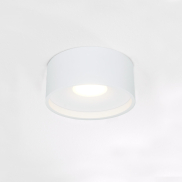 Artdelight Oran - Deckenleuchte - Ø 12 x 5 cm - 10W dimmbare LED inkl. - IP54 - weiß