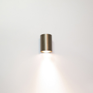 Artdelight Roulo1 - Wandleuchte - Ø 6,4 x 9 cm - hellbronze