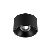 VK Lighting Orofi - Aufbaustrahler - Ø 8 x 4,5 cm - 15W LED inkl. - IP54 - schwarz