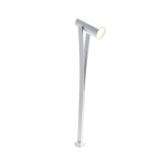 VK Lighting Stili - Gartenleuchte - 7,5 x 19,4 x 80 cm - 10W LED inkl. - weiß