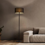 Nova Luce Sibnia - Stehleuchte - Ø 45 x 164,8 cm - Sand schwarz