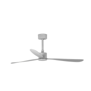 Faro Amelia - Deckenventilator - Ø 132 x 26 cm - 6 Geschwindigkeiten - inkl. Fernbedienung mit Timer - grau