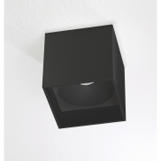 Artdelight Brock - Deckenleuchte - 10 x 10 x 10 cm - 7W dimmbare LED inkl. - schwarz