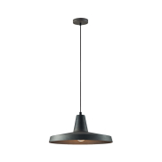 VK Lighting Sosta - Pendelleuchte - Ø 30 x 118 cm - dunkelgrau