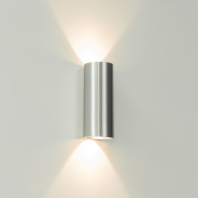 Artdelight Brody2 - Wandleuchte - 7,2 x 7,2 x 18 cm - 2 x 4W dimmbare LED inkl. - IP54 - Aluminium