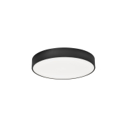 Nova Luce Sotto - deckenleuchte mit fernbedienung - Ø 46 x 11,5 cm - 40W LED inkl. - matt schwarz