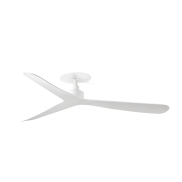 Faro Rocker M - Deckenventilator mit Einbaufassung - Ø 132 cm - matt weiß