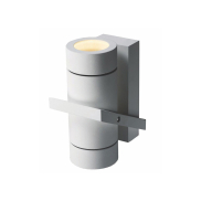 Artdelight Single - Wandleuchte - 8,3 x 11,7 x 16,2 cm - IP54 - weiß