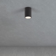 Nova Luce Lumina - Außen-Deckenleuchte - Ø 8 x 10 cm - 9W LED inkl. - IP65 - dunkel anthrazit