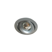 Artdelight Alice - Einbaustrahler - Ø 90 mm, Ø 83 mm Einbaugröße - grau