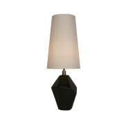 Searchlight Apex - Tischleuchte - Ø 20 x 56 cm - schwarz und weiß