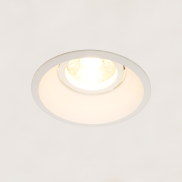 Artdelight Candice - Einbaustrahler - Ø 85 mm x Ø 75 mm Einbaumaß - weiß