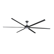 Faro Rotterdam 30 XXL – deckenventilator mit licht und fernbedienung – Ø 300 cm – 32W LED inkl. – matt schwarz