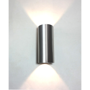 Artdelight Brody2 - Wandleuchte - 7,2 x 7,2 x 18 cm - 2 x 4W dimmbare LED inkl. - IP54 - Aluminium