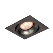 Artdelight Alice - Einbaustrahler - Ø 90 x 90 mm, Ø 83 mm Einbaumaß - hellbronze