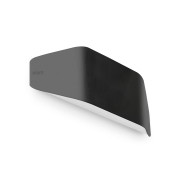 Faro Future - Wandleuchte - 31,5 x 7 x 13,5 cm - IP44 - dunkelgrau