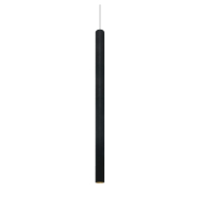 ONE Light LED Pendelleuchte Tubes - Hängeleuchte - Ø 2,6 x 180 cm - 6W LED inkl. - schwarz