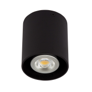 VK Lighting Simio - Aufbaustrahler - Ø 8 x 9,5 cm - schwarz